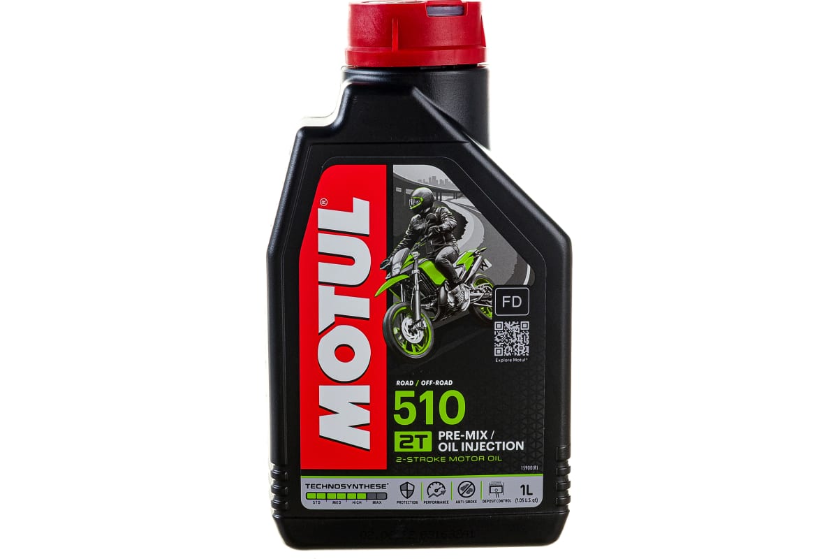 Моторное масло MOTUL 510 2T полусин 1л
