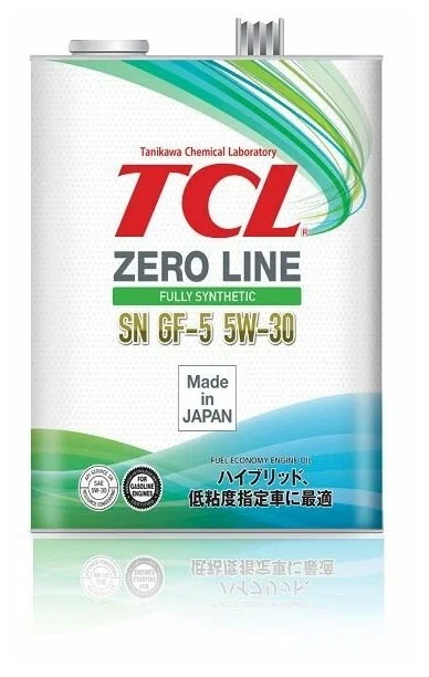 Моторное масло TCL ZERO LINE SP синт. 5W30 4л