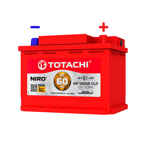Аккумуляторная батарея TOTACHI NIRO MF 56066 60 AH L
