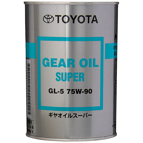 Трансмиссионое масло TOYOTA GEAR OIL SUPER 75w90 1л